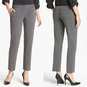 New! MICHAEL KORS Miranda Ankle Women's Dress Pants Gray 16 Work Office Pants